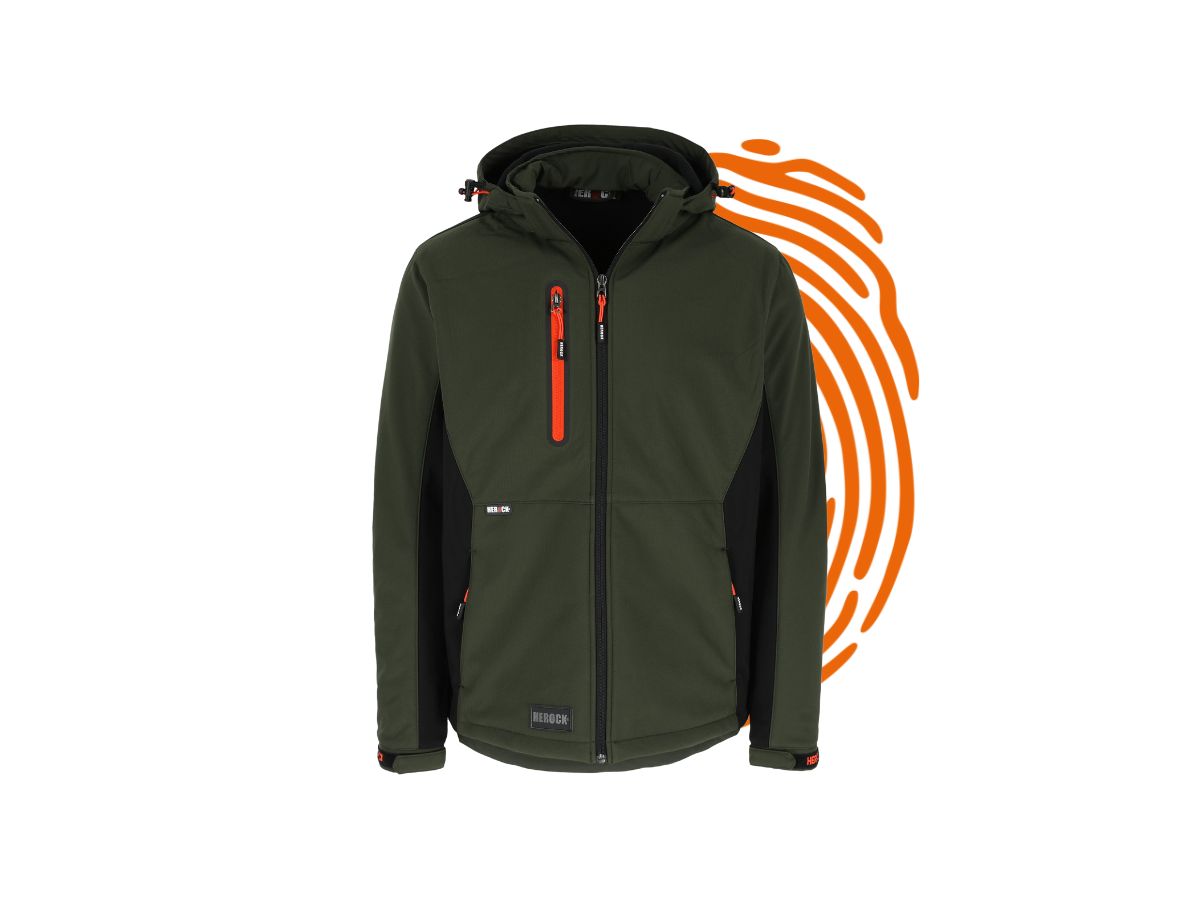 Produktbild von Herock Trystan Softshelljacke – Wasserabweisend, Atmungsaktiv, Neu Mit Etikett