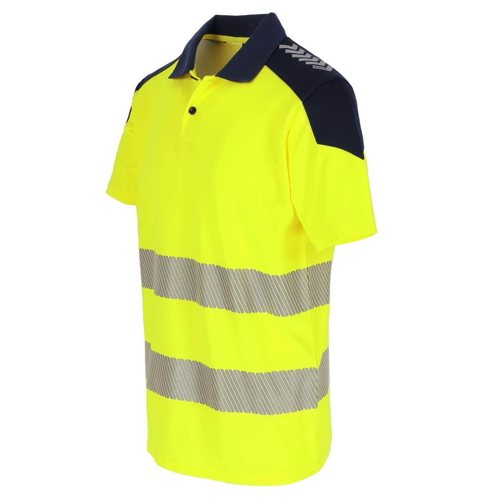 HEROCK Orbit High viz polo manches courtes