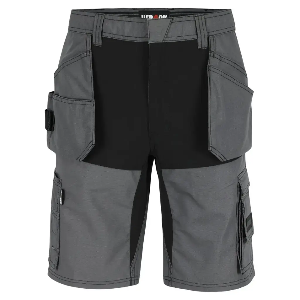 [23MBM2101AN-36] Bermuda de travail HEROCK Speri (36, Anthracite/Noir)