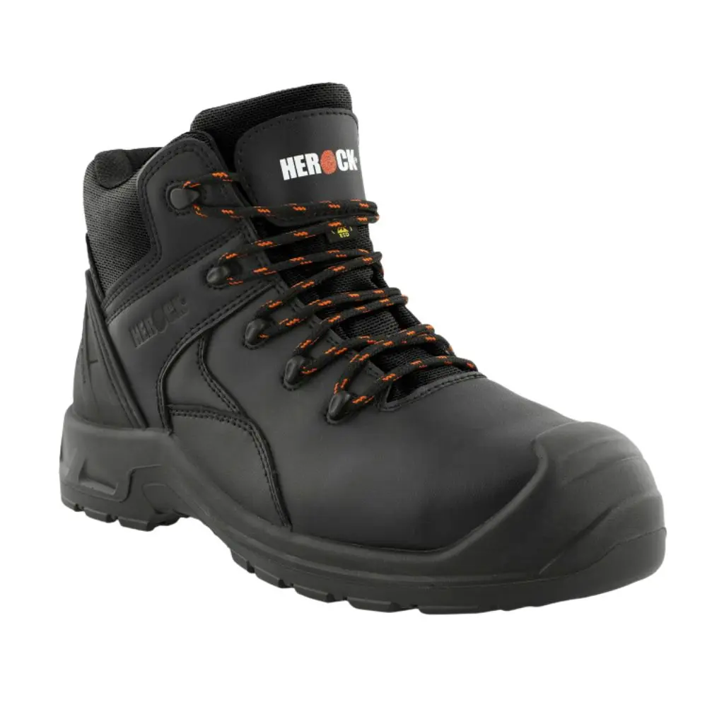 [21MSS2301BK-37] Chaussures de sécurité hautes HEROCK Talin S3S SR FO ESD SC LG (37)