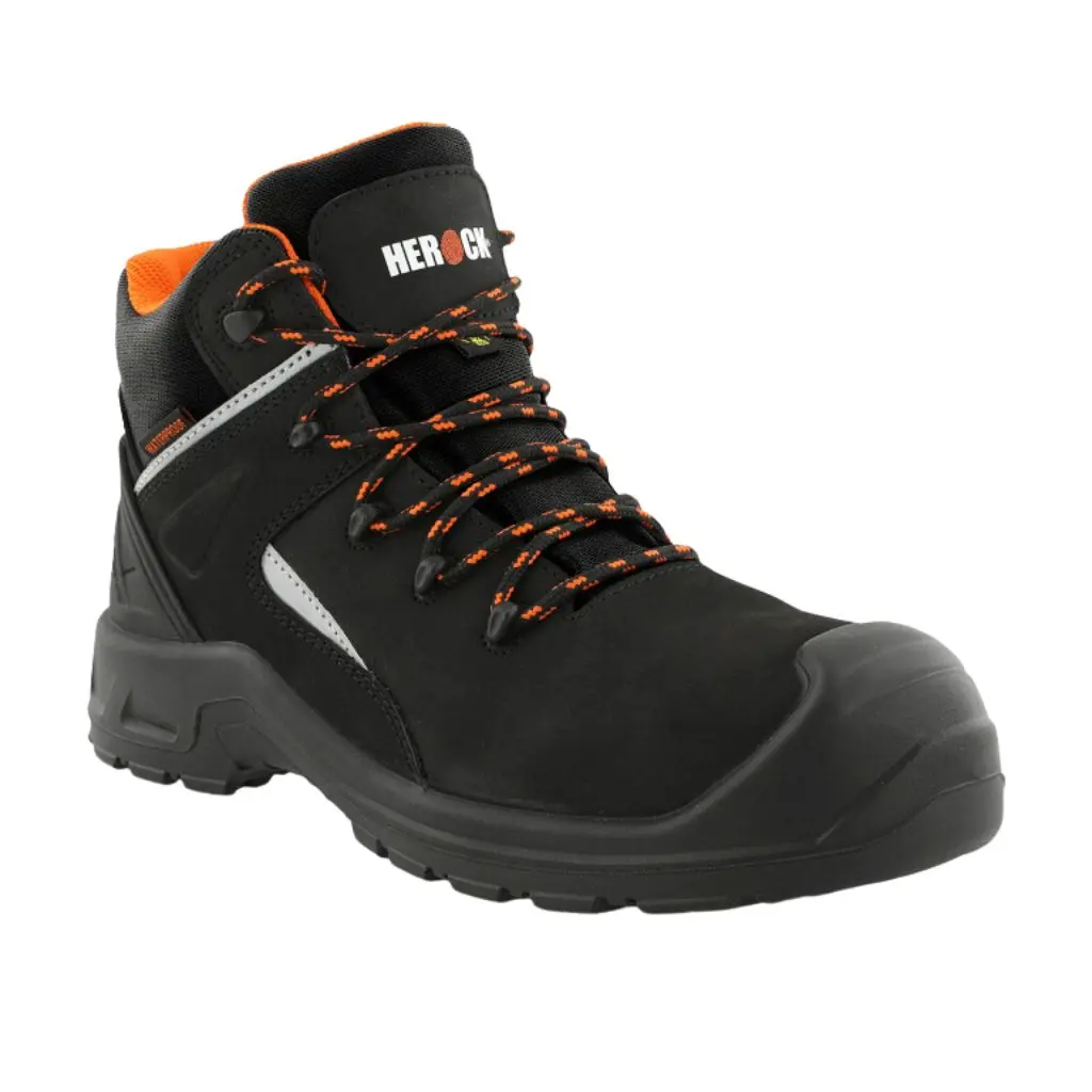[22MSS2301BK-37] Chaussures de sécurité hautes HEROCK Heron S7S SR FO ESD SC LG (37)