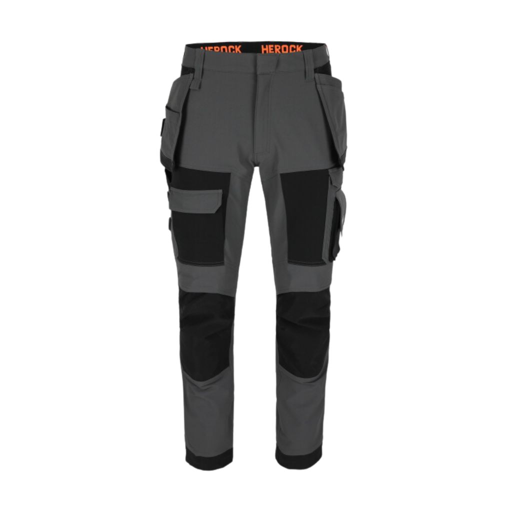 [23MTR2402AN-SL36] Pantalon de travail HEROCK Sparo Shortleg (FR 36, Anthracite)