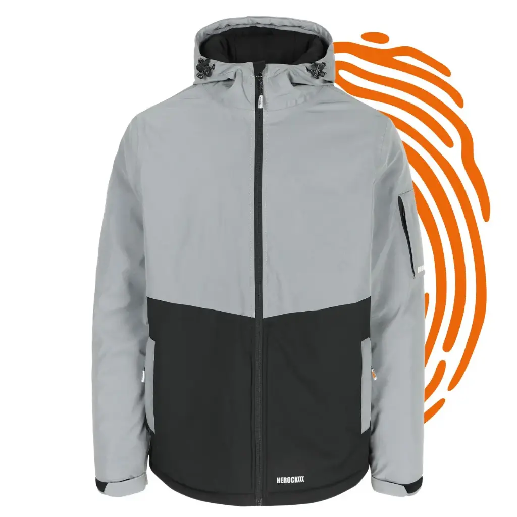[23MJC2402RG-XS] Veste réfléchissante chaude HEROCK Fluxus (XS)