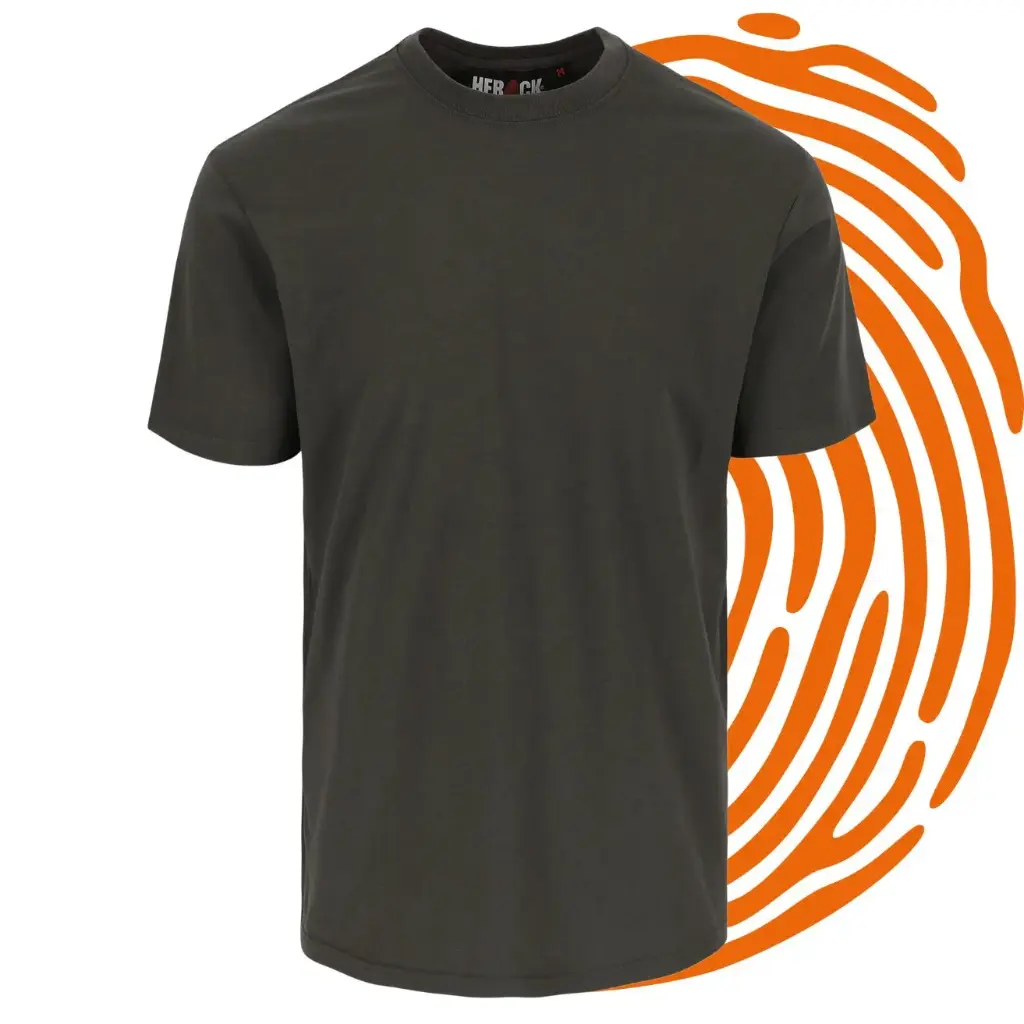 T-shirt manches courtes HEROCK Argo (Taille : S / Gris) – LIQUIDATION