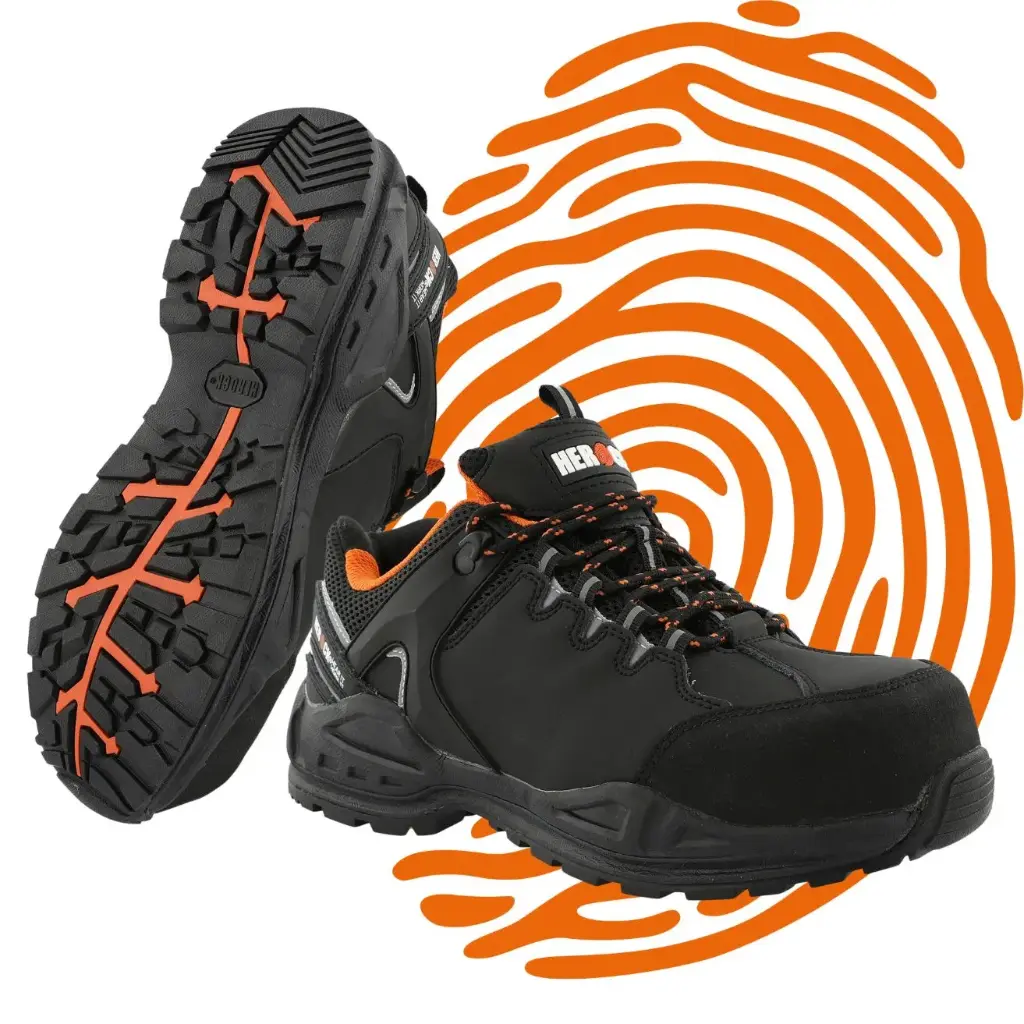 Chaussures de sécurité basses HEROCK Gigantes S3 (Taille : 47) – LIQUIDATION