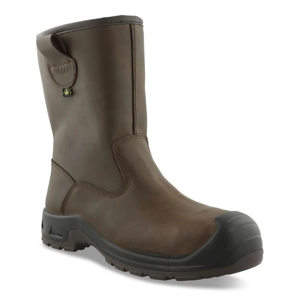 [22MSS2403BR-37] Bottes de sécurité HEROCK Trenos S3S SR FO ESD CI LG (37)