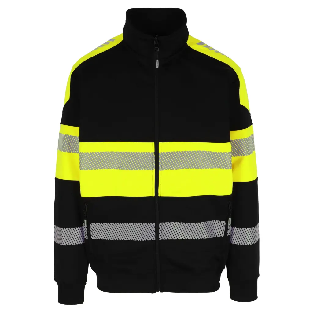 [25MSW2401BKYE-XS] Sweatshirt haute visibilité HEROCK Karis (XS)