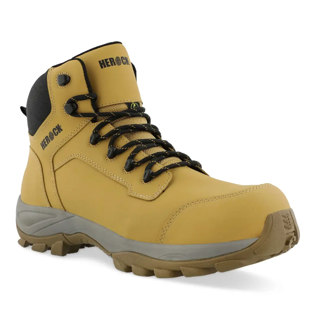 [22MSS2402HO-37] Chaussures de sécurité hautes HEROCK Aris S3S SR FO HRO ESD SC (37)