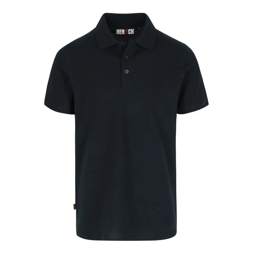 [22MPO2402NY-XS] Polo manches courtes HEROCK Levor (XS, Bleu Marine)