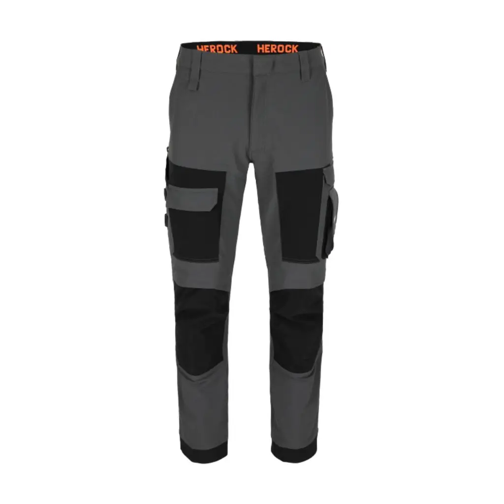 [23MTR2401AN-SL36] Pantalon de travail HEROCK Faro Shortleg (36, Anthracite/Noir)