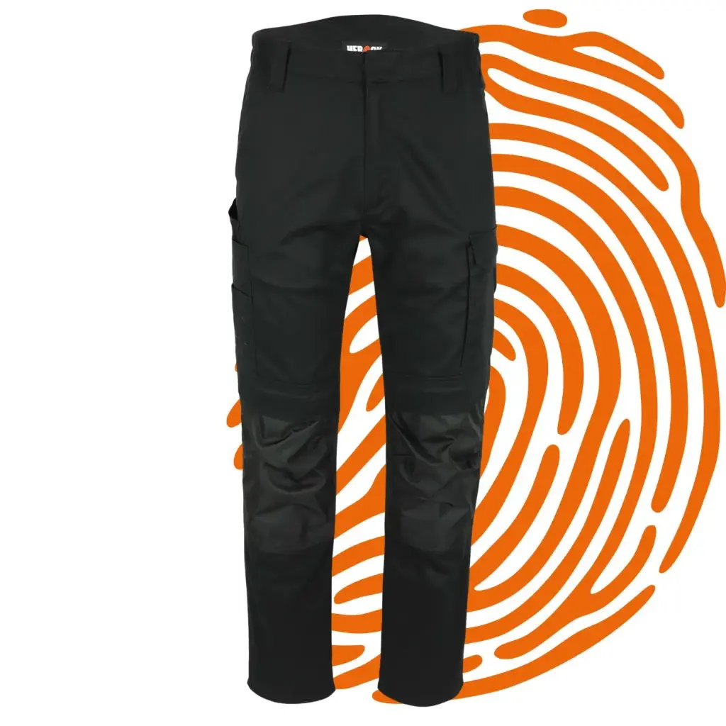 Pantalon de travail HEROCK Axo (Taille : FR42 / Noir) - LIQUIDATION