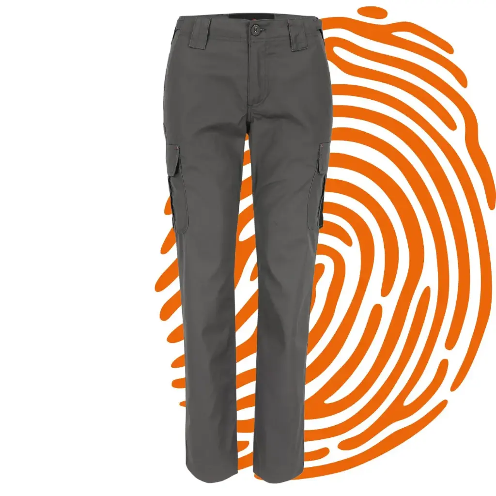 Pantalon de travail HEROCK Athena – Femme (Taille : FR38 / Gris) - LIQUIDATION