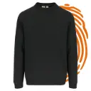 Sweatshirt col rond HEROCK Vidar (Taille : XL / Noir) - LIQUIDATION