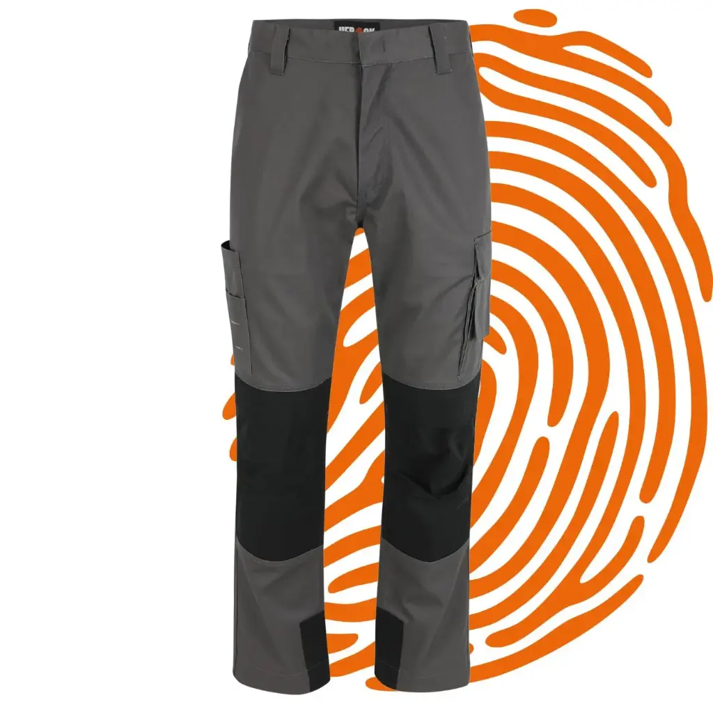 Pantalon de travail HEROCK Titan ( Taille : FR42 / Noir)- LIQUIDATION