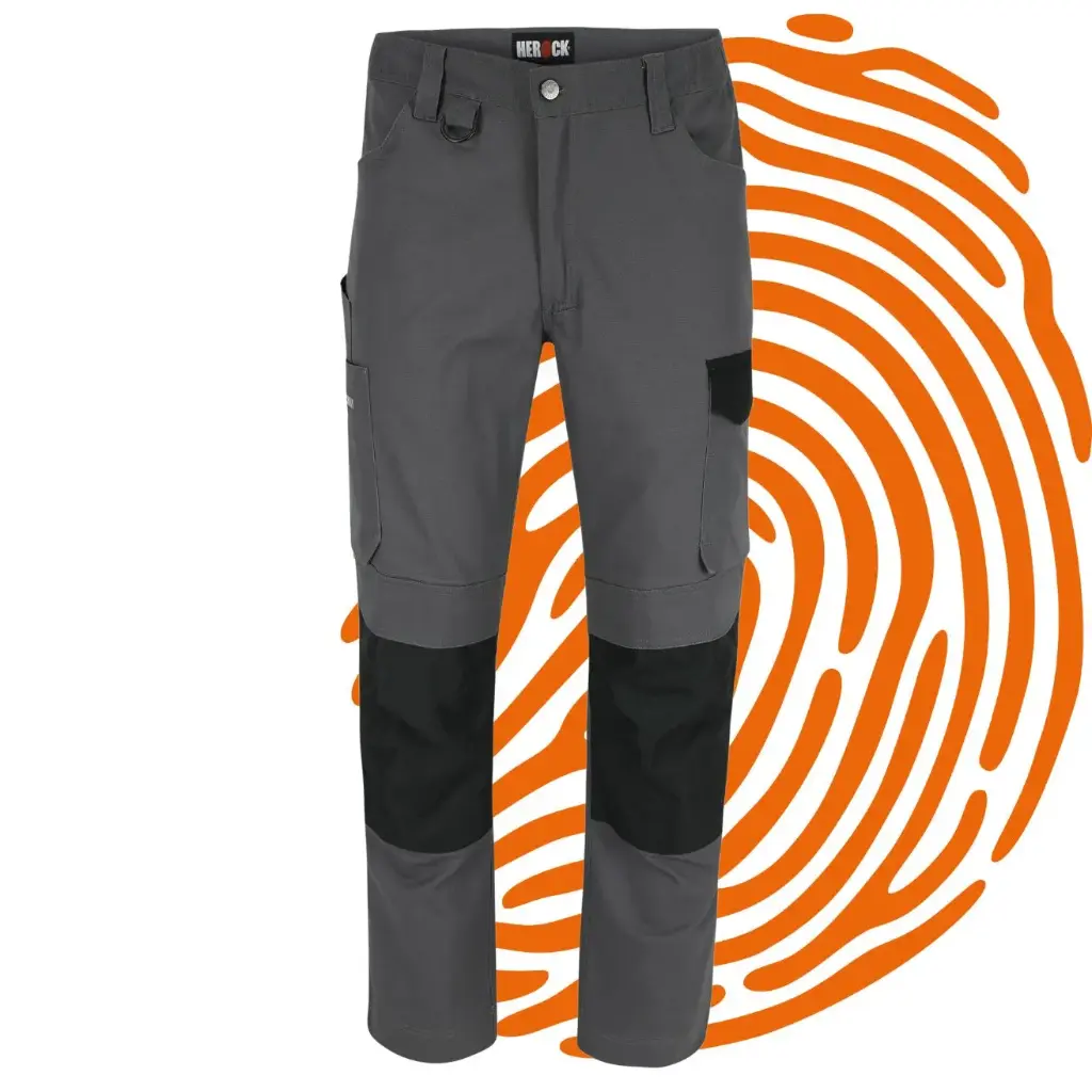 Pantalon de travail HEROCK Dero (Taille : 62 / Anthracite)- LIQUIDATION