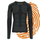 T-shirt thermique manches longues HEROCK Nikos (S/M - Noir) - LIQUIDATION