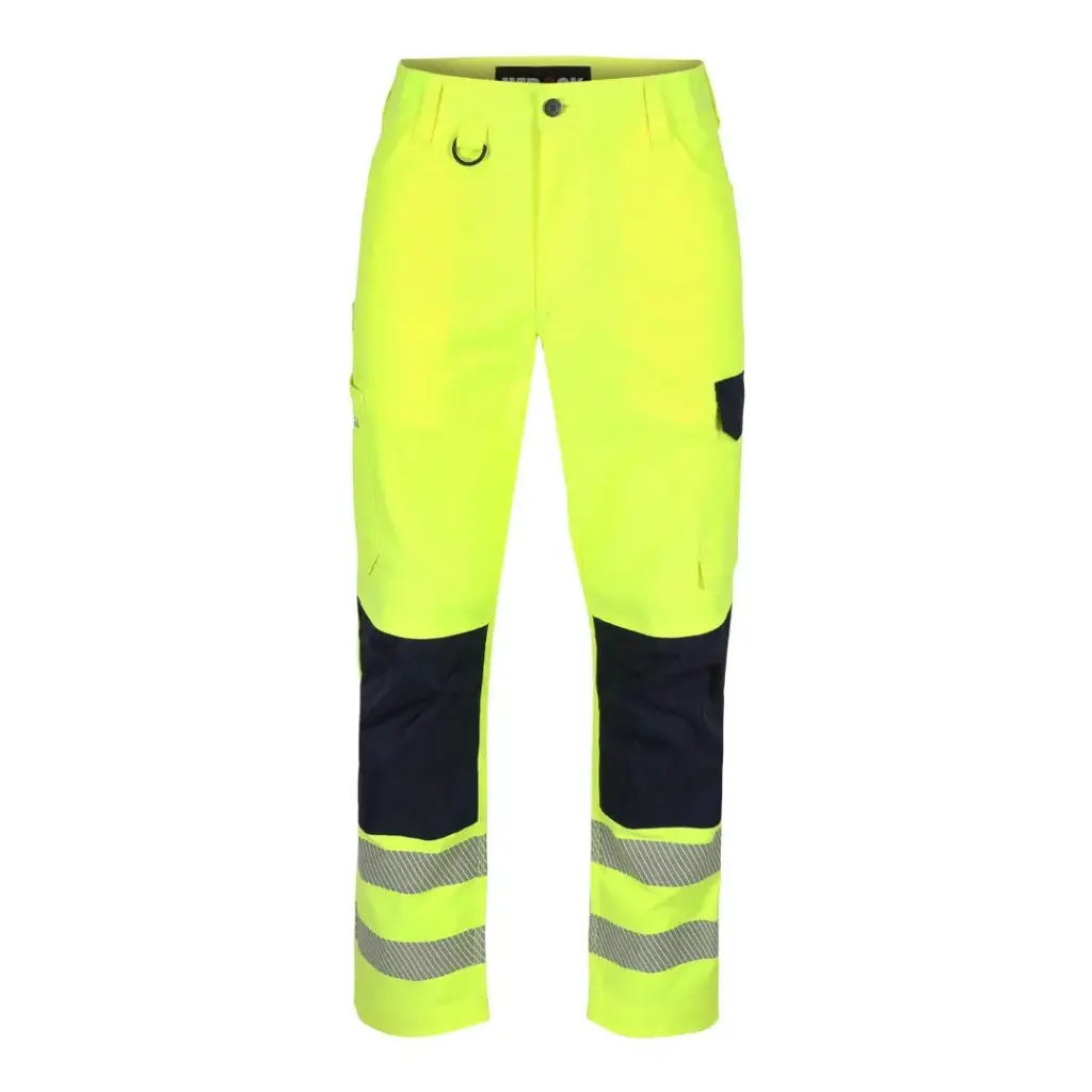 [25MTR2504YENY-36] Pantalon haute visibilité HEROCK Dero (FR 36, Jaune/Bleu marine)