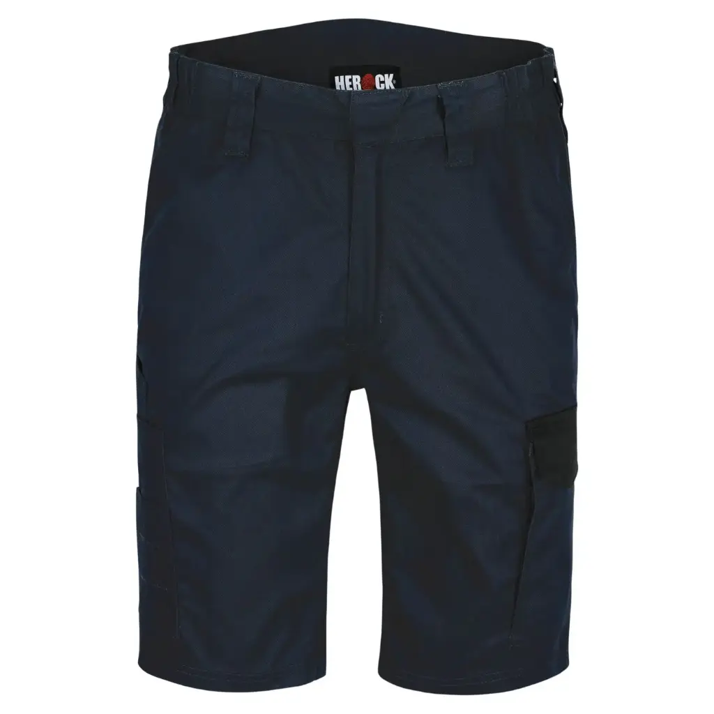 [20MBM2301NY-48] Bermuda de travail HEROCK Rivo (48, Bleu Marine)