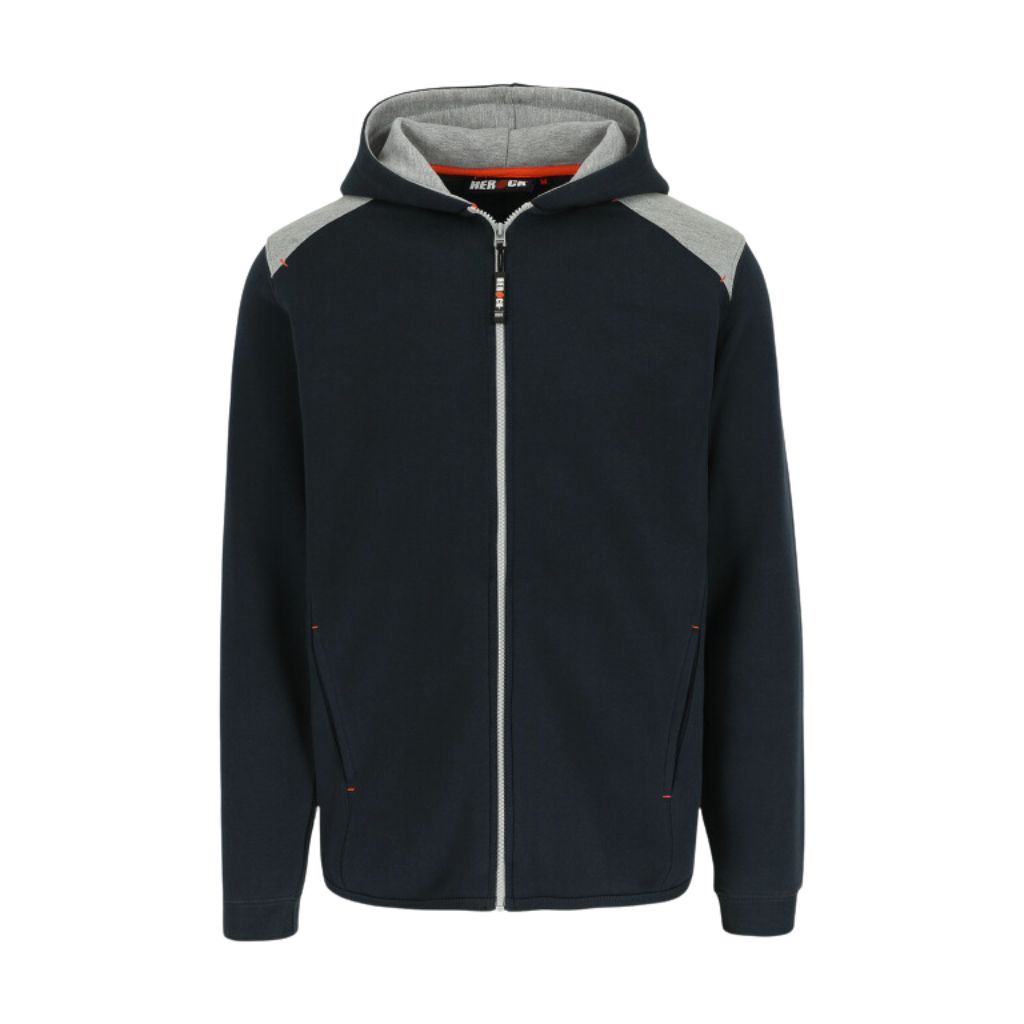 [22MSW1301NY-S] Sweatshirt avec capuchon HEROCK Juno (S, Bleu Marine)