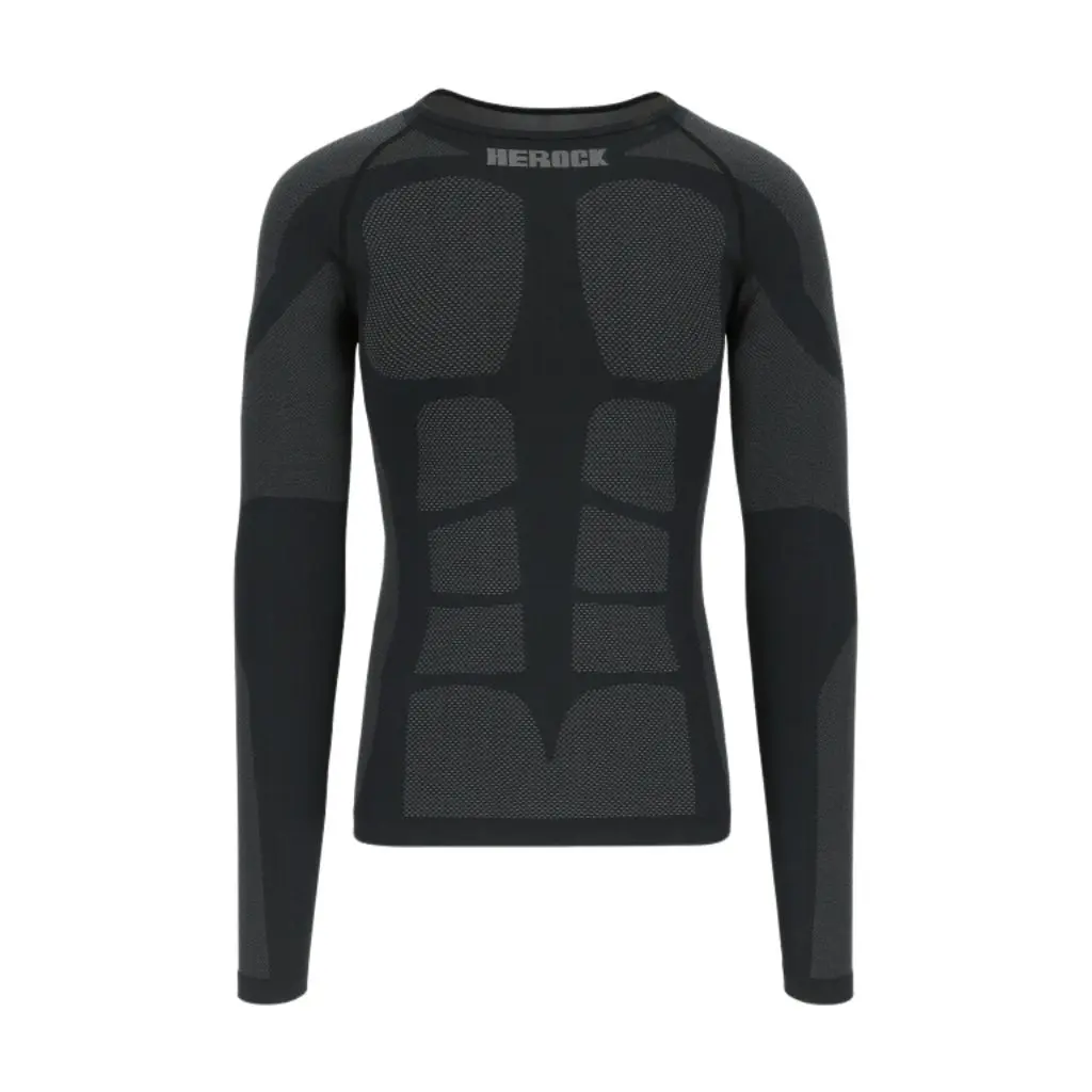 [23MUN1501BK-S/M] T-shirt thermique manches longues HEROCK Nikos (S/M)
