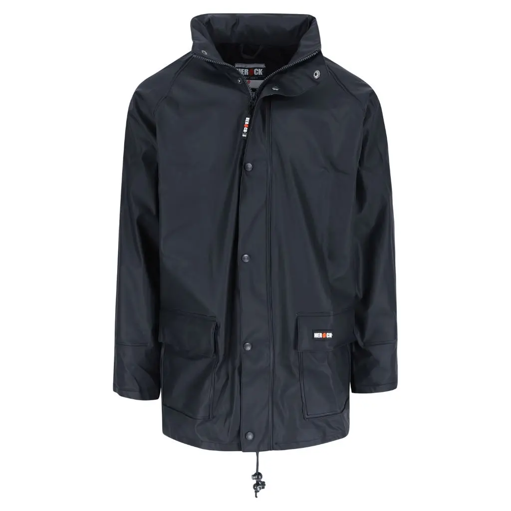 [22MRW0901-PNY-S] Veste de pluie imperméable HEROCK Triton (S, Bleu Marine)
