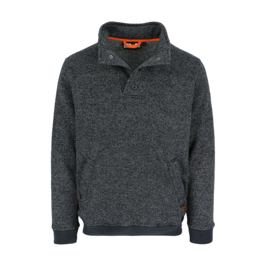[23MSW1701CG-S] Sweatshirt polaire HEROCK Verus (S, Gris Mix)