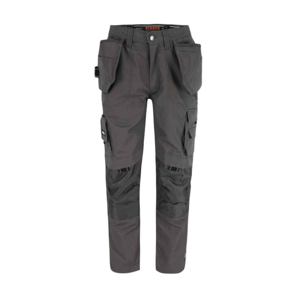 [23MTR1301GY-SL40] Pantalon de travail HEROCK Dagan Shortleg (SL40, Gris)
