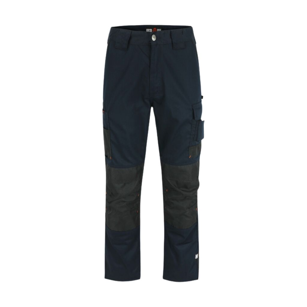 [22MTR1301NY-SL40] Pantalon de travail HEROCK Mars Shortleg (SL40, Bleu marine/Noir)