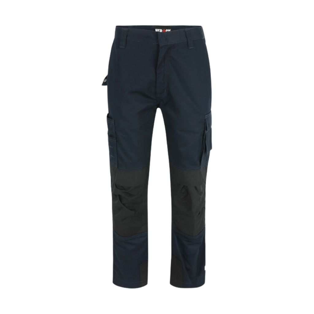 [22MTR1601NY-36] Pantalon de travail HEROCK Titan (FR 36, Bleu marine/Noir)