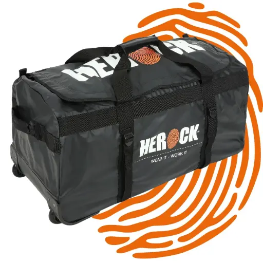 [23UBA1602BK] Sac de voyage sur roue HEROCK Taranis