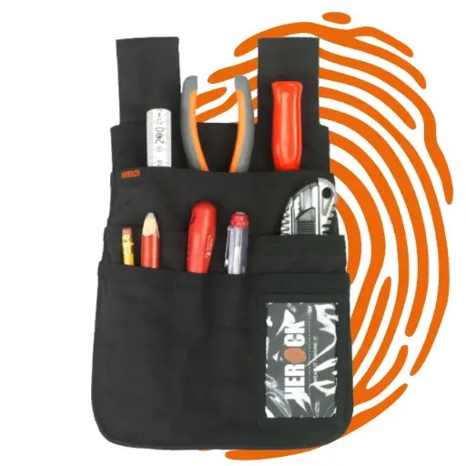 [23MI1801BK] Poche à clous HEROCK