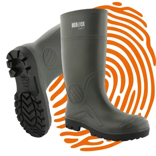 HEROCK PVC S5 SRC Bottes de sécurité