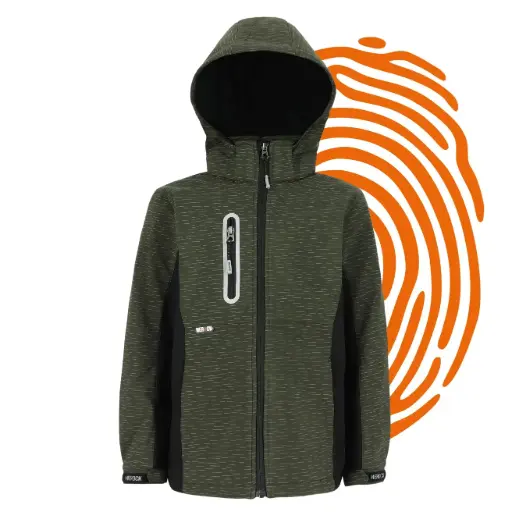 Veste softshell réfléchissante HEROCK Flexor – Enfant