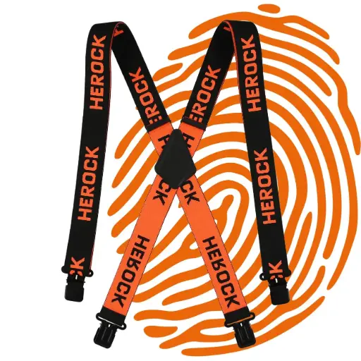 [23UBE2301BK/OR] HEROCK Seri bretelles avec logo