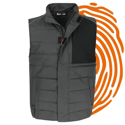 Gilet Homme à Poches Avec Slogan Humoristique "Die Frage Isch Halt Wenn Démangeaisons" - Neuf