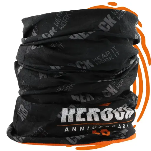 [24UMI1902BK] Tour de cou polaire HEROCK Hako