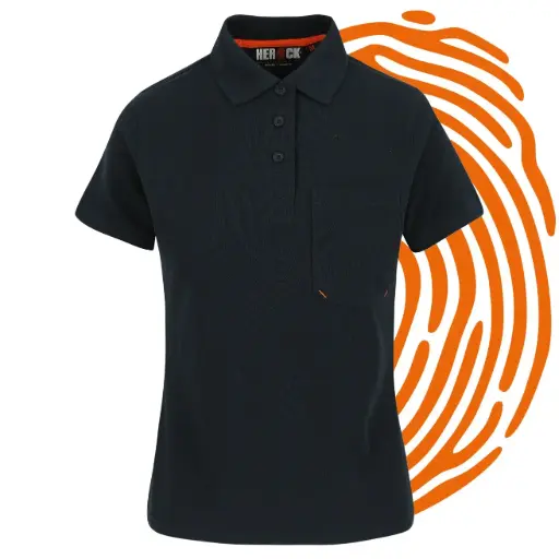 Polo manches courtes HEROCK Freya – Femme