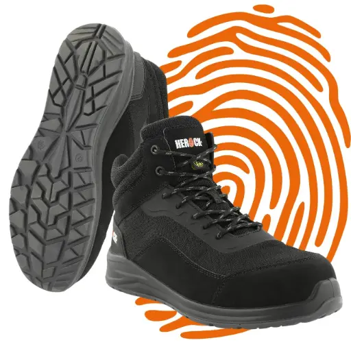 Baskets de sécurité hautes HEROCK Leno S1PS SR FO ESD SC