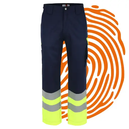 Pantalon haute visibilité HEROCK Olympus (Taille : FR42) – LIQUIDATION