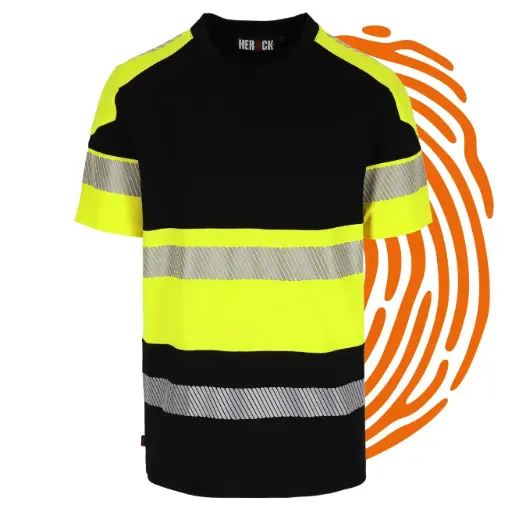 T-shirt haute visibilité manches courtes HEROCK Lumin