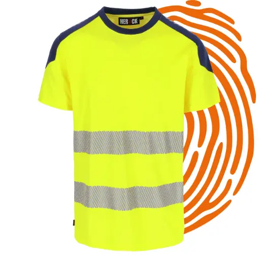 T-shirt haute visibilité manches courtes HEROCK Elips