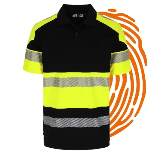 polo haute visibilité manches courtes HEROCK Vega