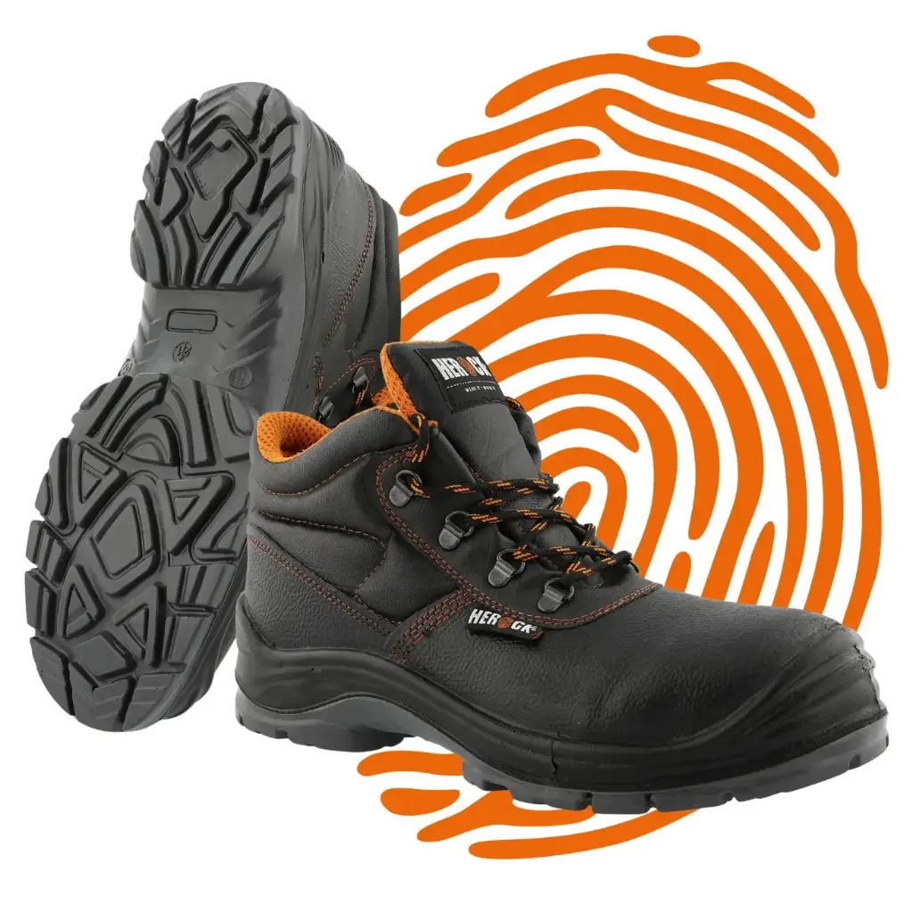 Chaussures de sécurité hautes HEROCK Primus S3 (Taille : 45) - LIQUIDATION